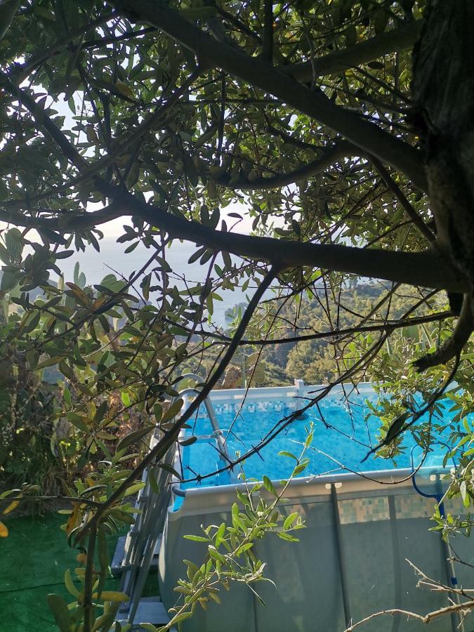 קסטלמולה Casa Il Faro Villa Con Piscina מראה חיצוני תמונה